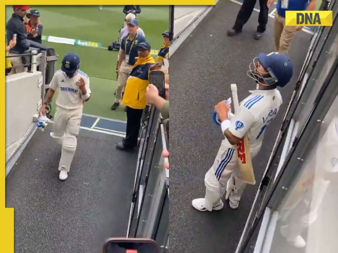 Watch: Virat Kohli confronts fans mocking after dismissal at MCG, security officer takes him back