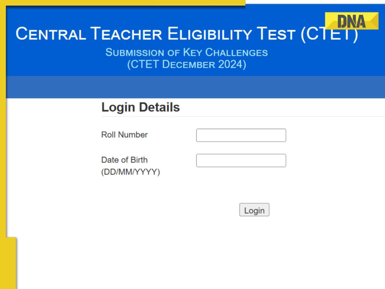 CTET 2024 Answer Key released at ctet.nic.in, get direct link here