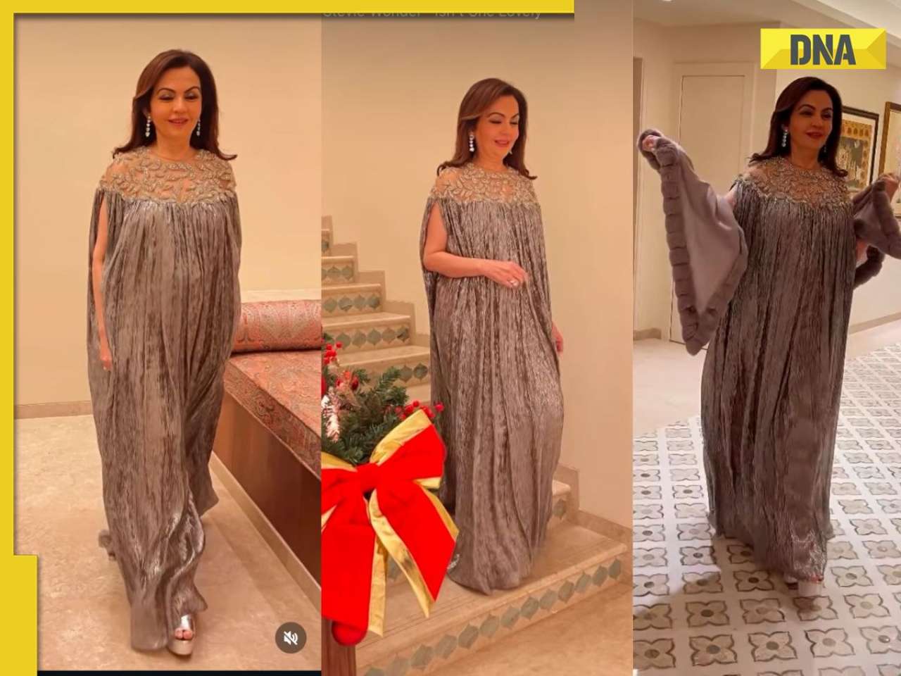 Nita Ambani channels her inner diva as she welcomes 2025 in kaftan gown worth Rs...