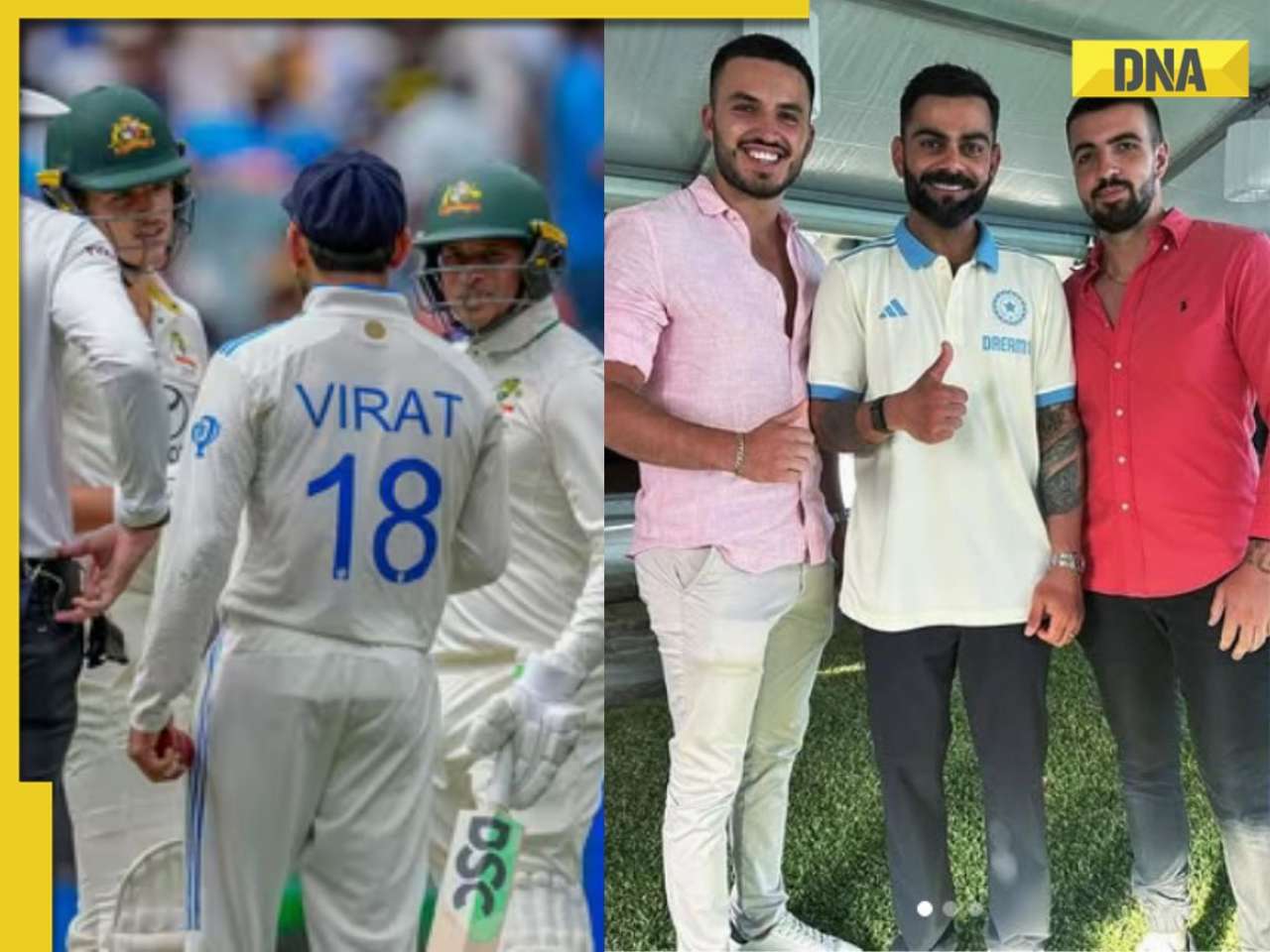 Virat Kohli ends feud with Sam Konstas? India great poses with Australian debutant's brothers ahead of Sydney Test