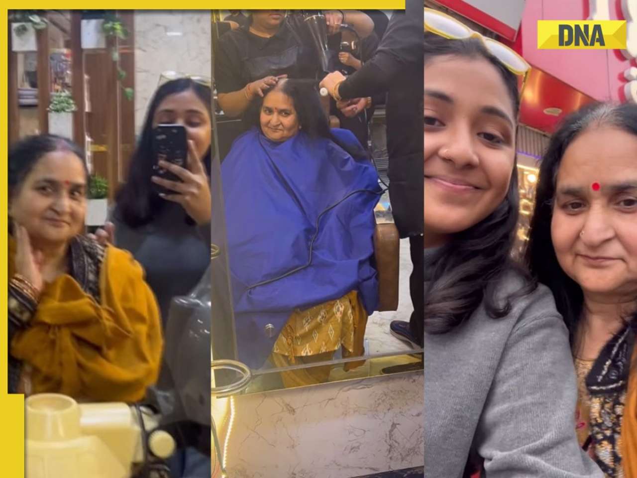 Vlogger takes mother to beauty salon for first time, delivers heartfelt message for parents, watch viral video