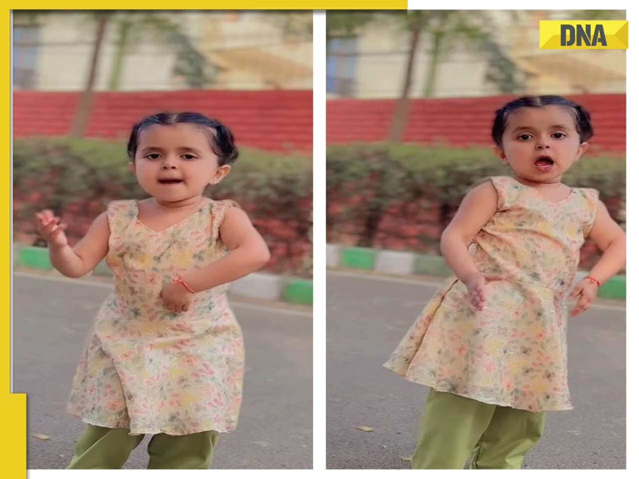 'Precious': Little girl's adorable dance on Haryanvi song 'Cheej Kasuti' impresses netizens, WATCH viral video 