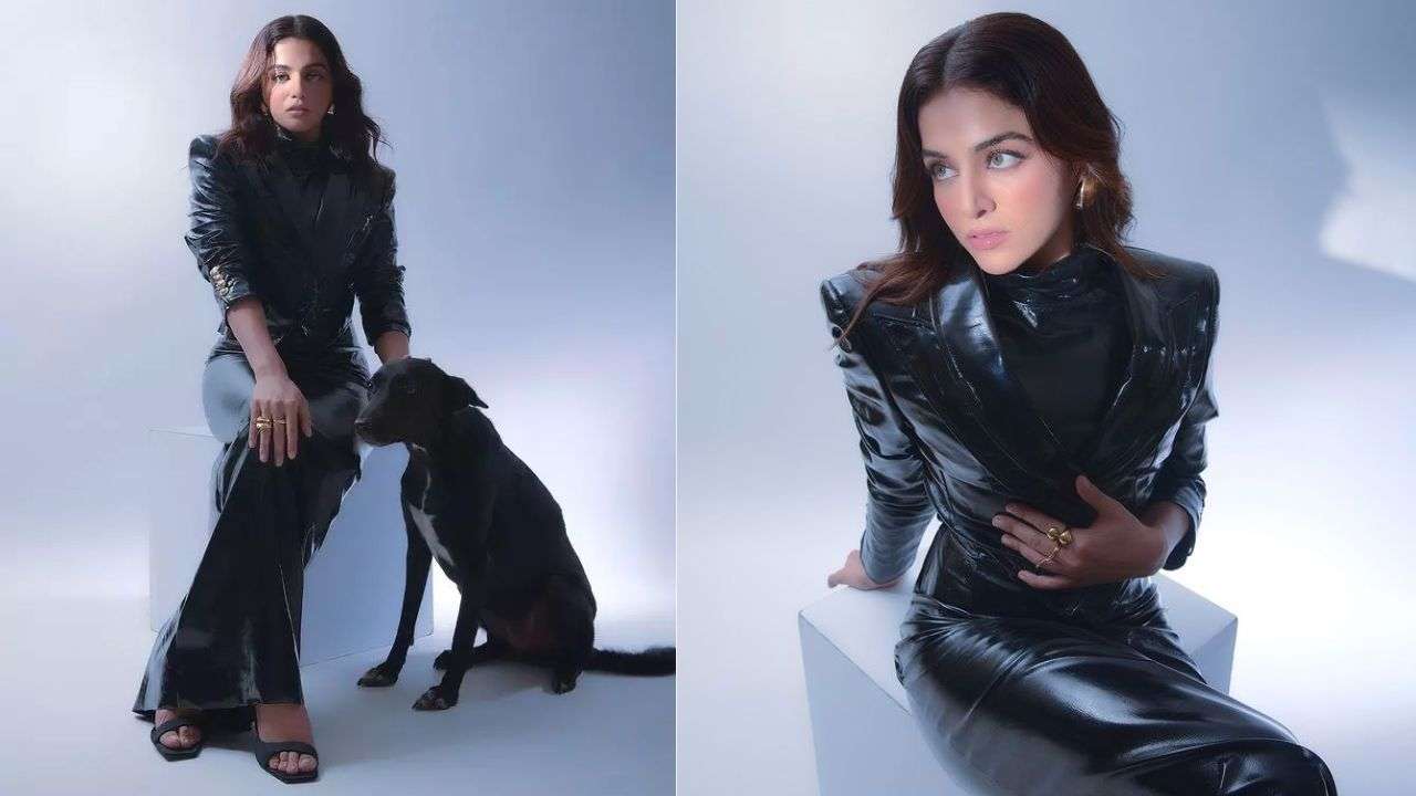 Bold all-black vibes