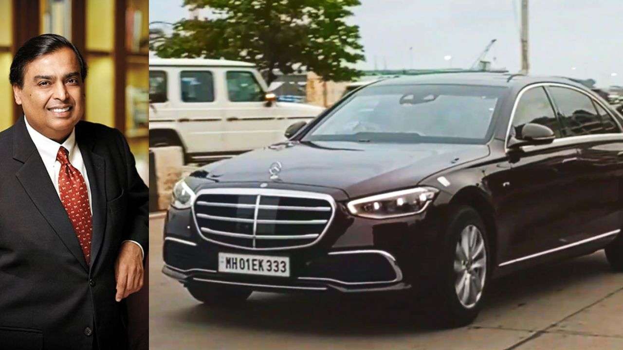 Mukesh Ambani Mercedes-Benz S680 Guard