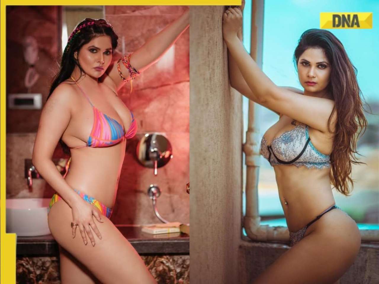 7 times Aabha Paul set the internet on fire with bikini photos