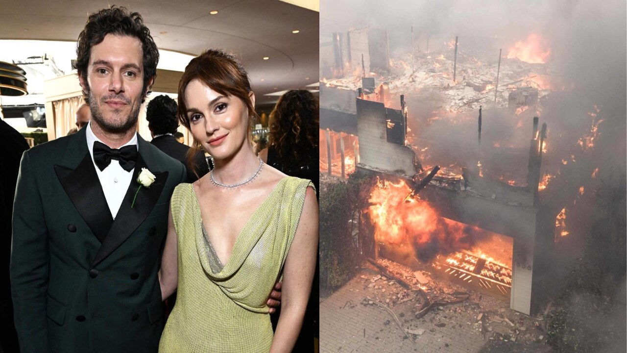 Adam Brody and Leighton Meester