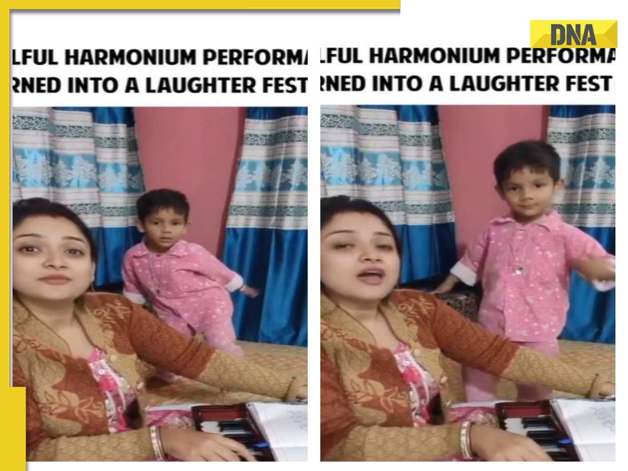 'Soulful harmonium performance turned into...': Little kid's dance on 'Aaj ki Raat' leaves netizens in splits, WATCH 