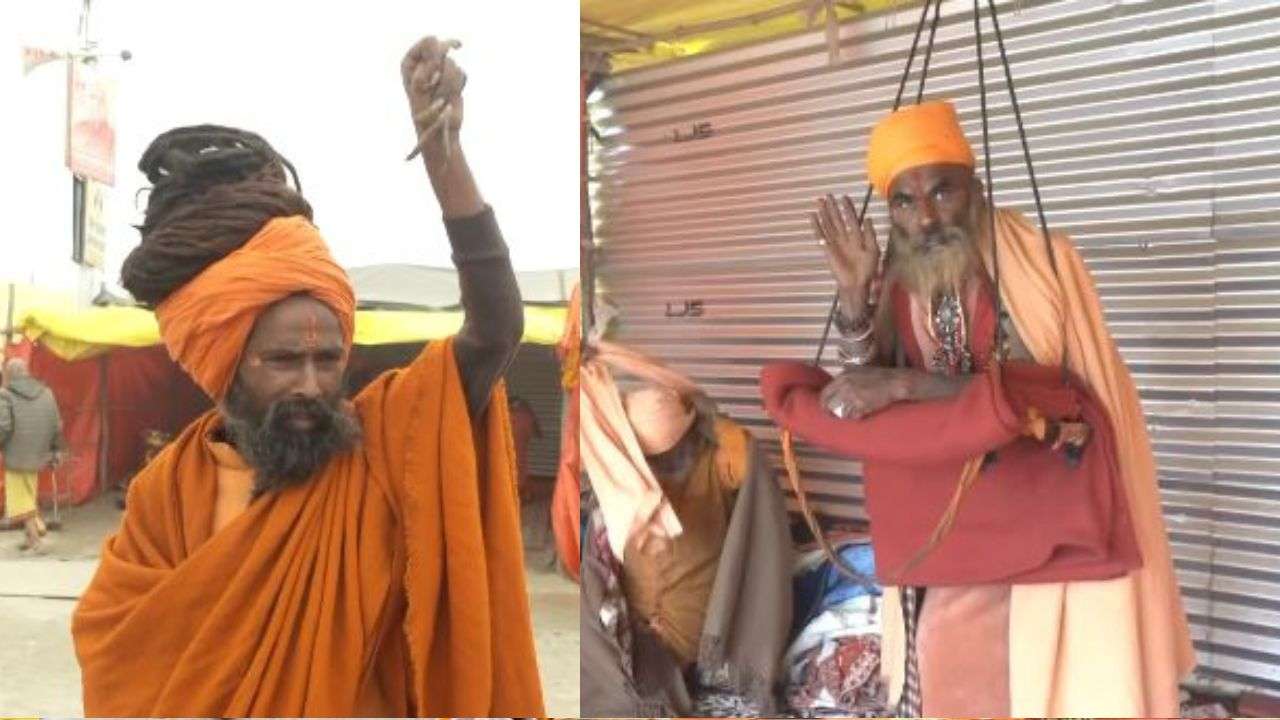 Digambar Naga Baba and Khadeshwar Naga Baba