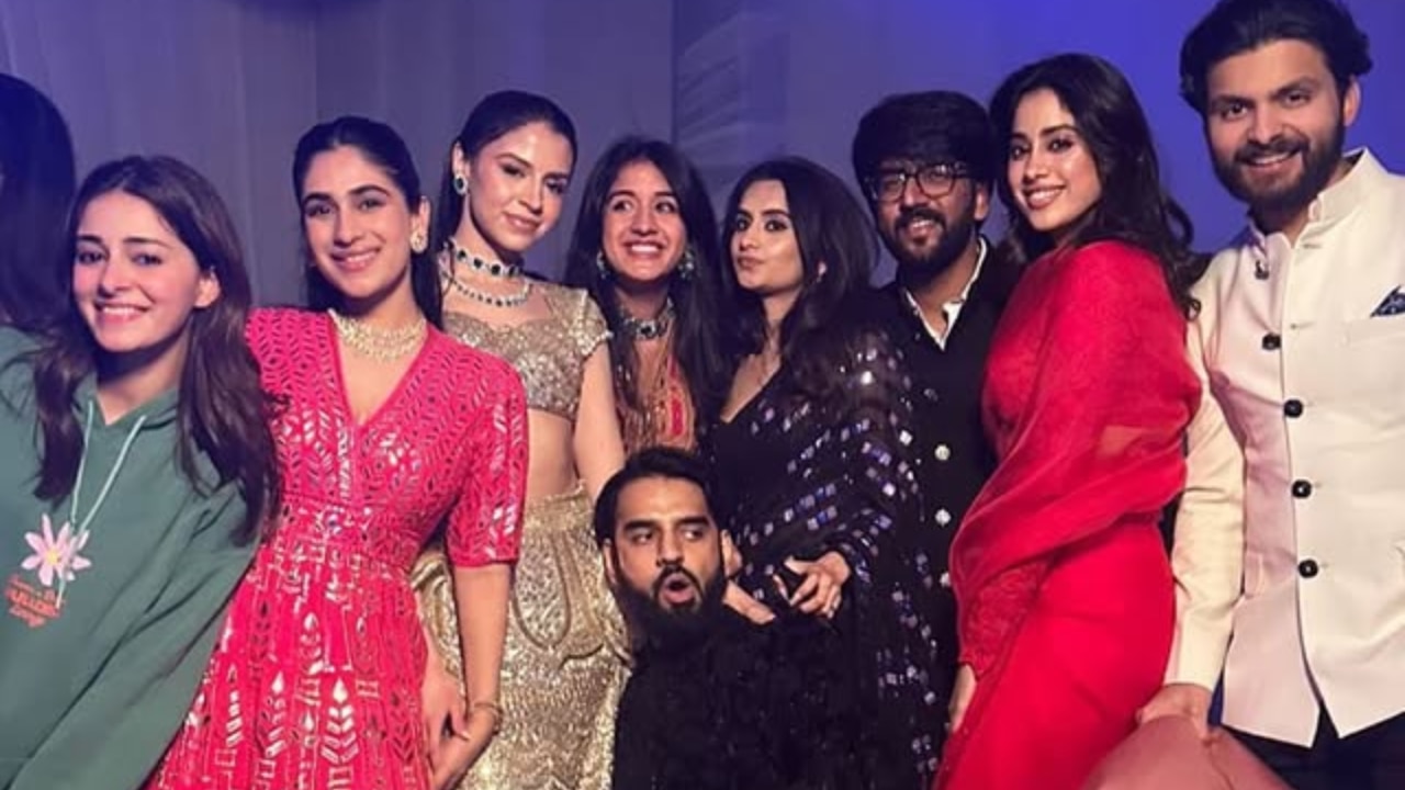 Jhanvi Kapoor and Shikhar Pahariya