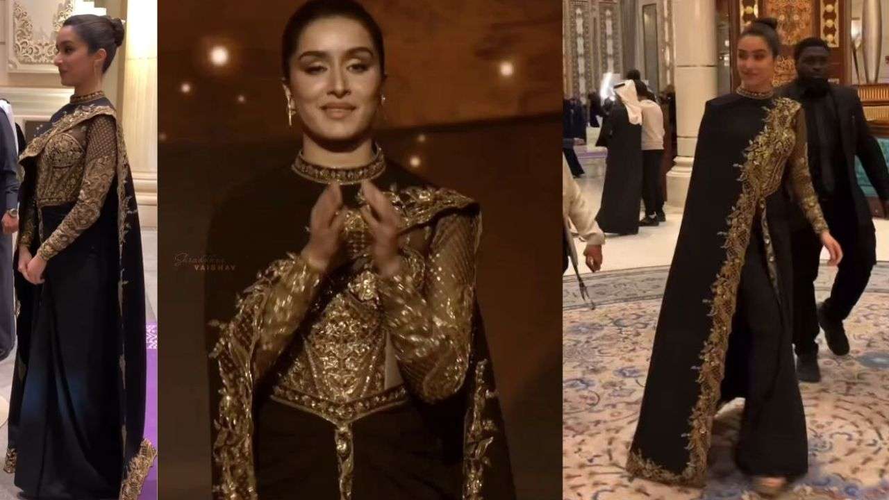 Stunning look of the gown