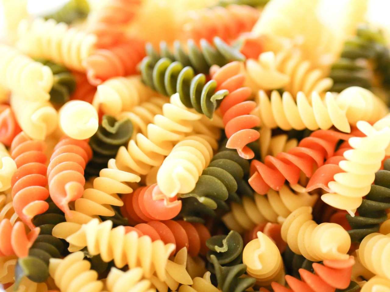 Tricolour Pasta