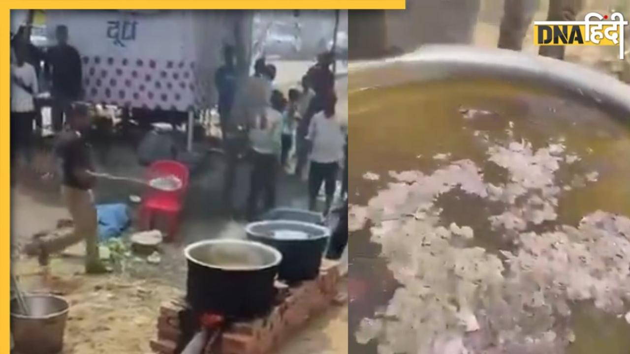 महाकुंभ में बन रहे श्रद्धालुओं के खाने में पुलिस ने डाली मिट्टी, अखिलेश यादव ने शेयर किया VIDEO