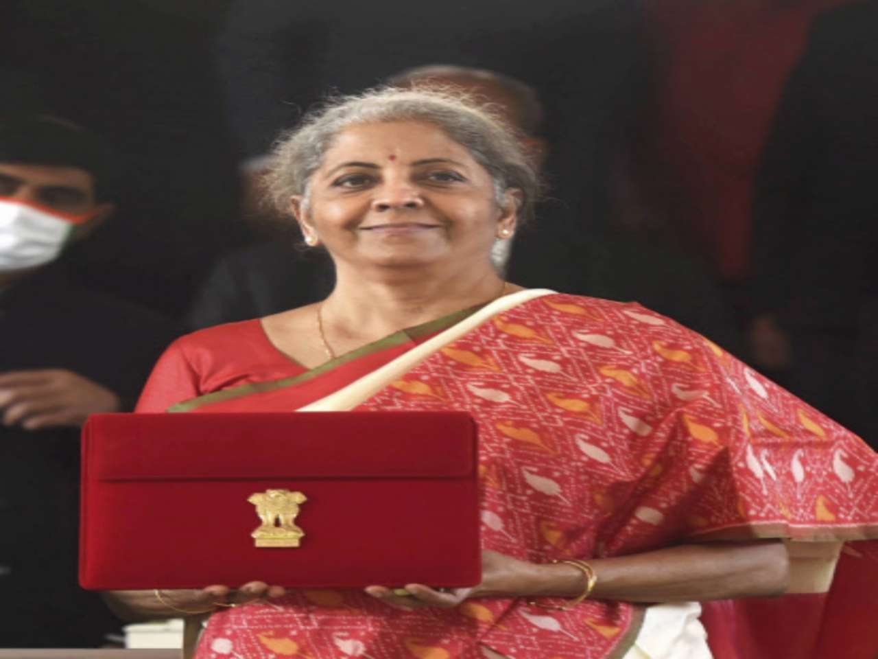 Union Budget 2021: Nirmala Sitharaman in Pochampally saree from Telangana