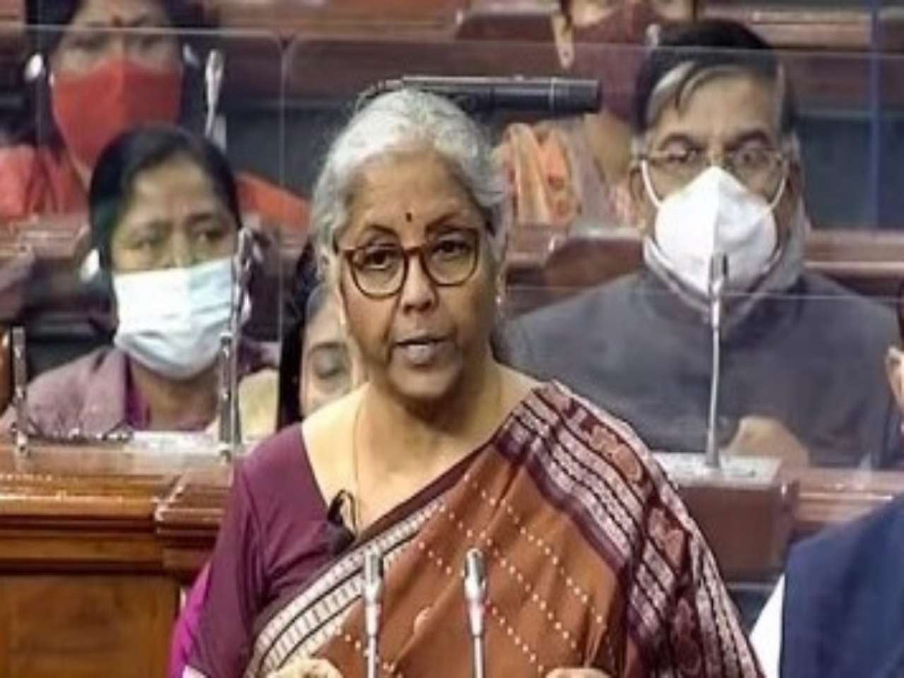 Union Budget 2022: Nirmala Sitharaman Bomkai saree from Odisha