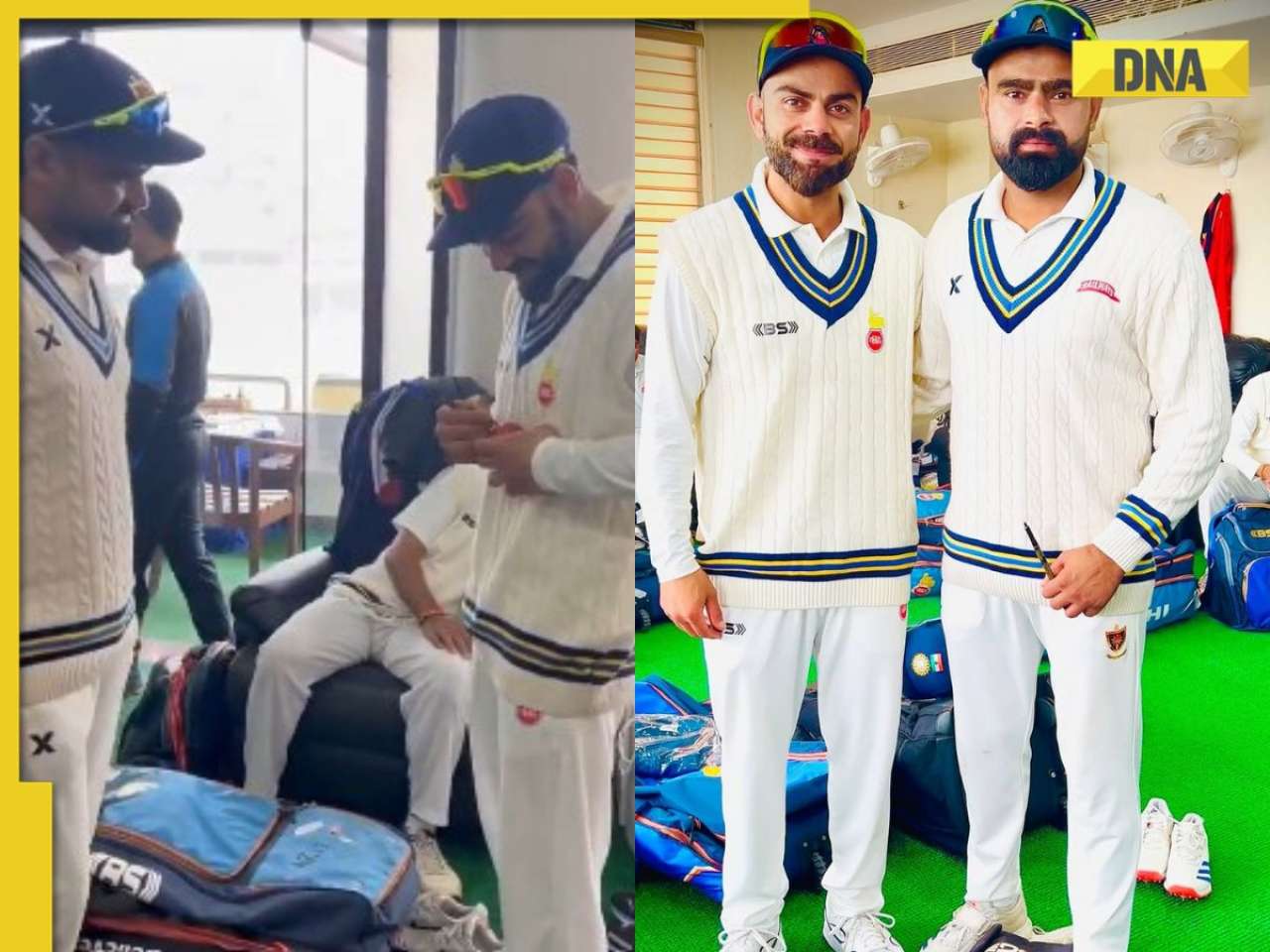 'Is this the same ball?': Virat Kohli reacts as Railways pacer Himanshu Sangwan seeks his autograph in dressing room 