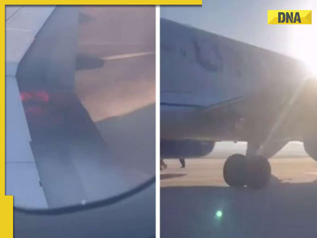 New York-bound United Airlines flight catches fire, passenger screams 'please, get us out of here', WATCH VIDEO