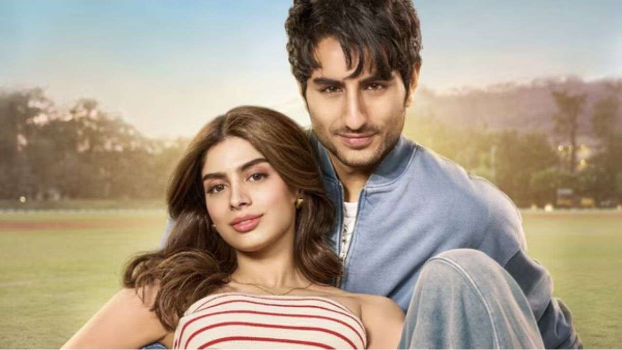Khushi Kapoor and Ibrahim Ali Khan in Naadaniyan