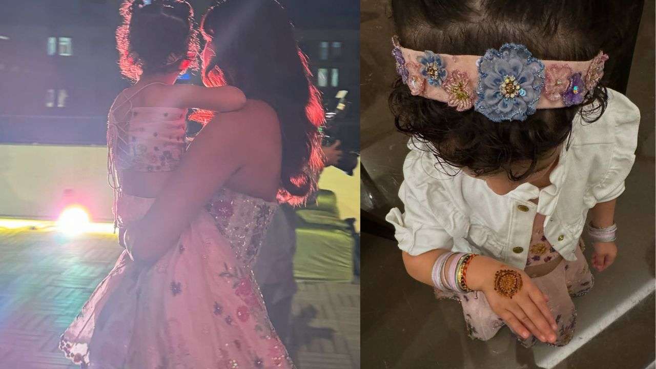 Daughter Malti stole hearts