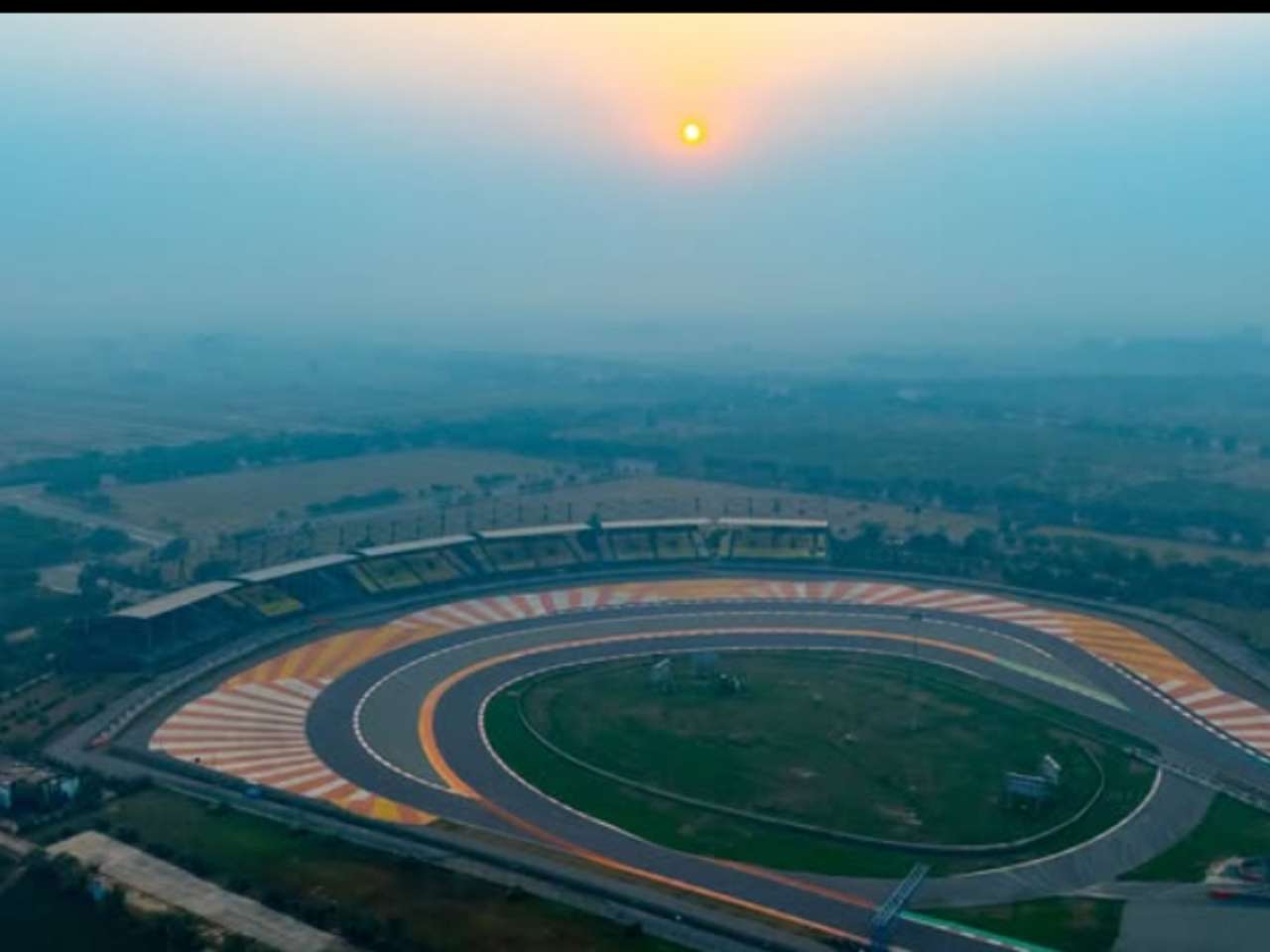 Drive around the Buddh International Circuit