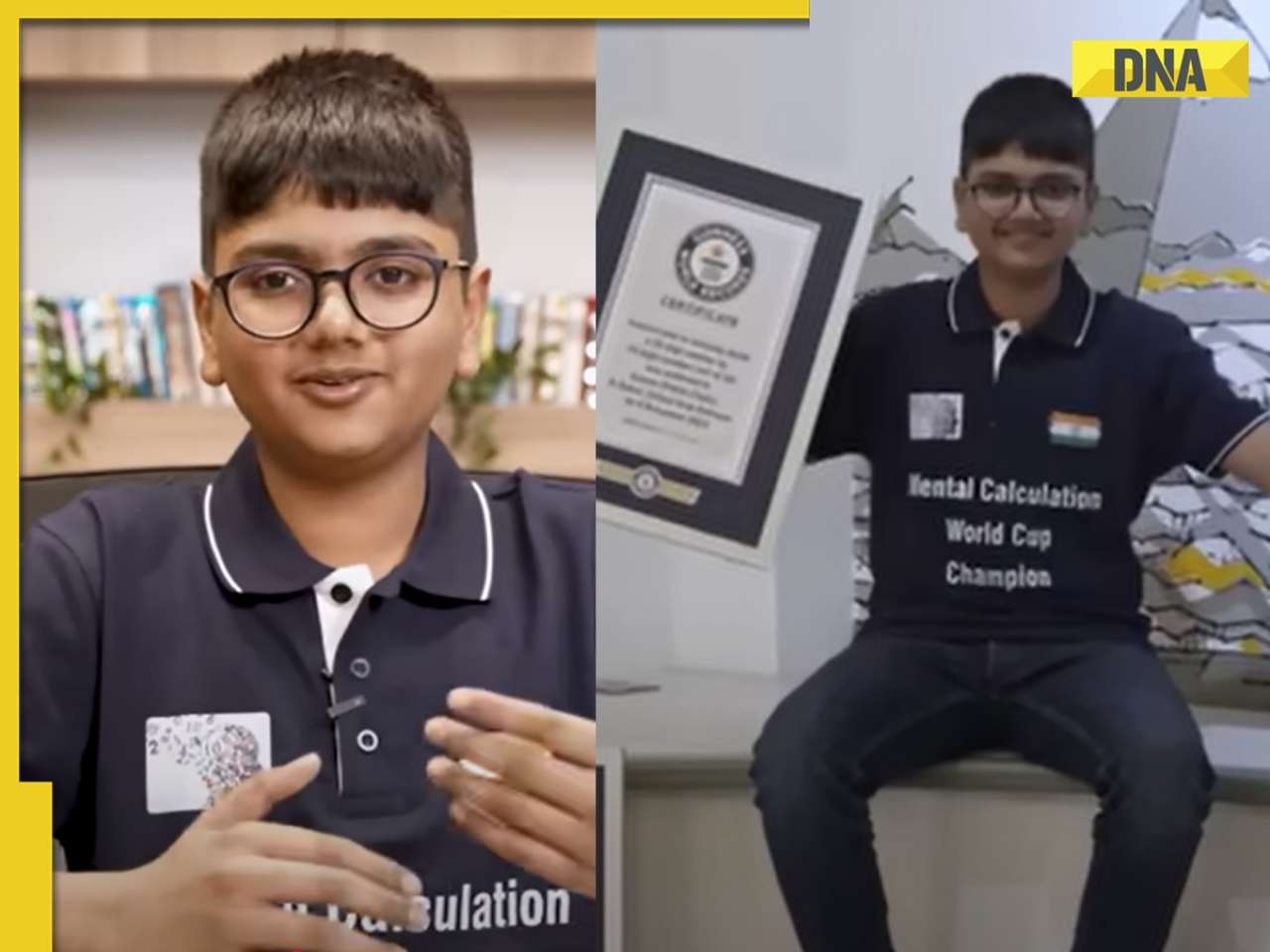 Meet Indian genius, aka human calculator kid, who bagged 6 Guinness World Records in just one day, he is from...