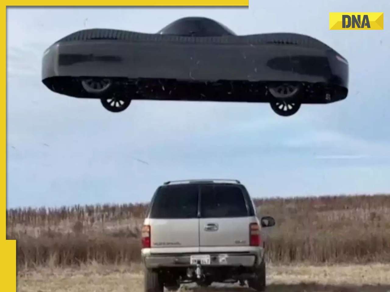 Viral video: Flying car worth Rs 2.6 crore seen floating over traffic, netizens say, 'looks like bad AI to me'