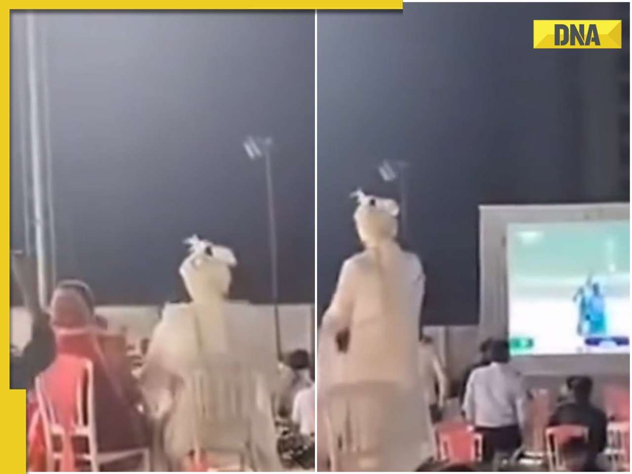 When bride, groom put wedding on hold to cheer for Virat Kohli during Ind vs Pak match, netizen says 'ek vivah aisa bhi'