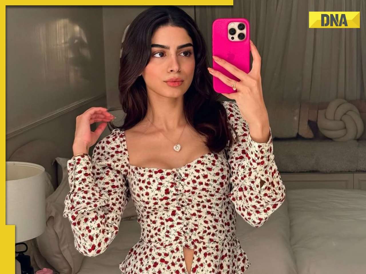 Khushi Kapoor’s spring closet: Florals and denim jeans