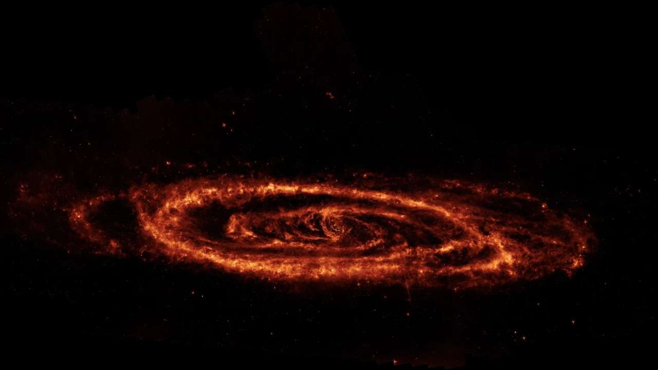 Visible through naked eyes
