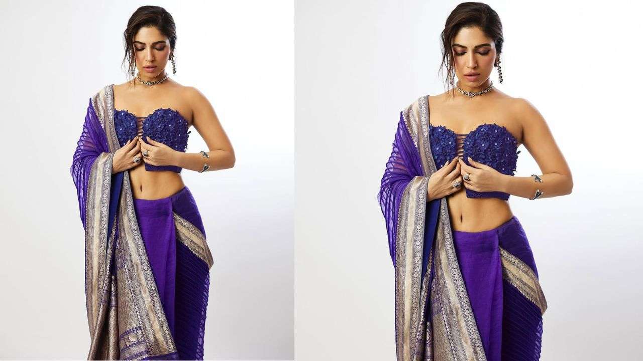 Bhumi's bold contrast