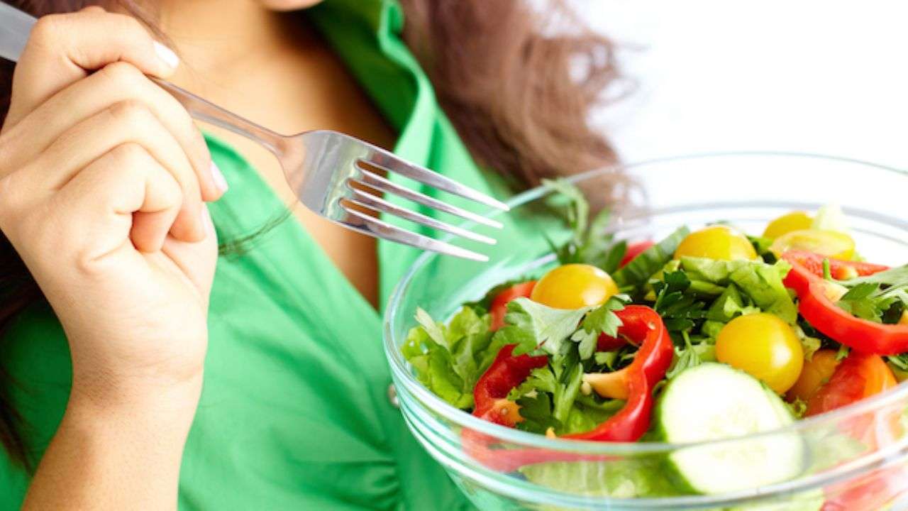 Balanced diet for hair