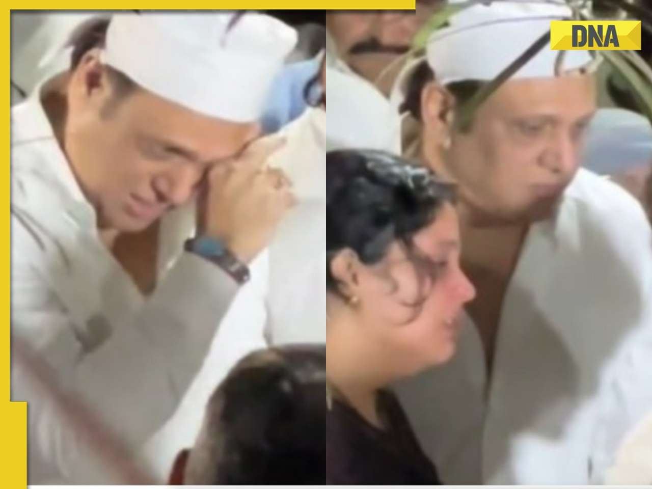 Govinda cries, gets emotional at his longtime secretary Shashi sinha’s funeral? Here’s is truth behind viral video