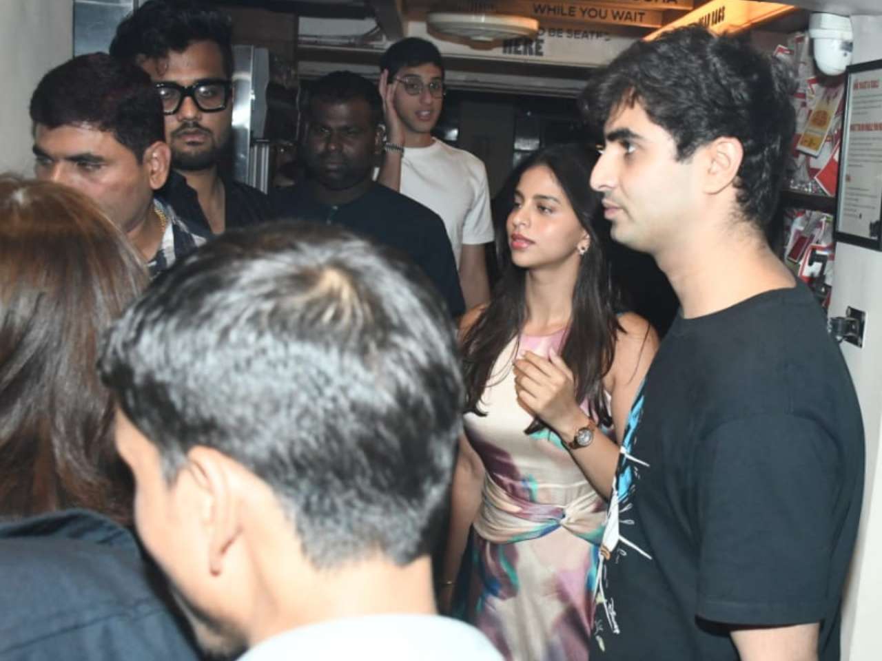 At Aadar Jain and Alekha Advani's wedding