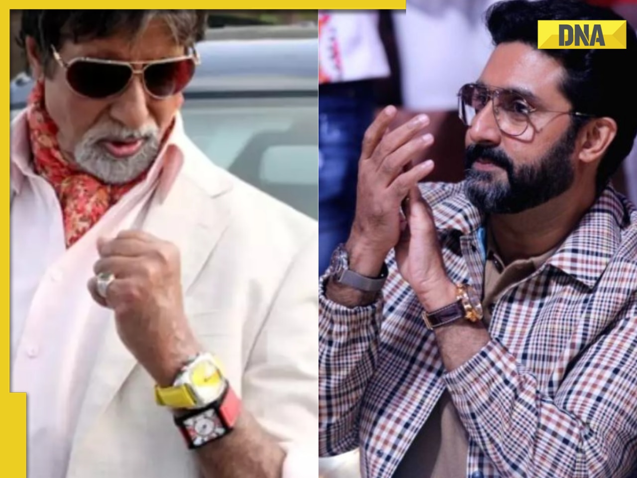 Revealed: Real reason behind Amitabh Bachchan, Abhishek Bachchan wearing two watches, who started it?