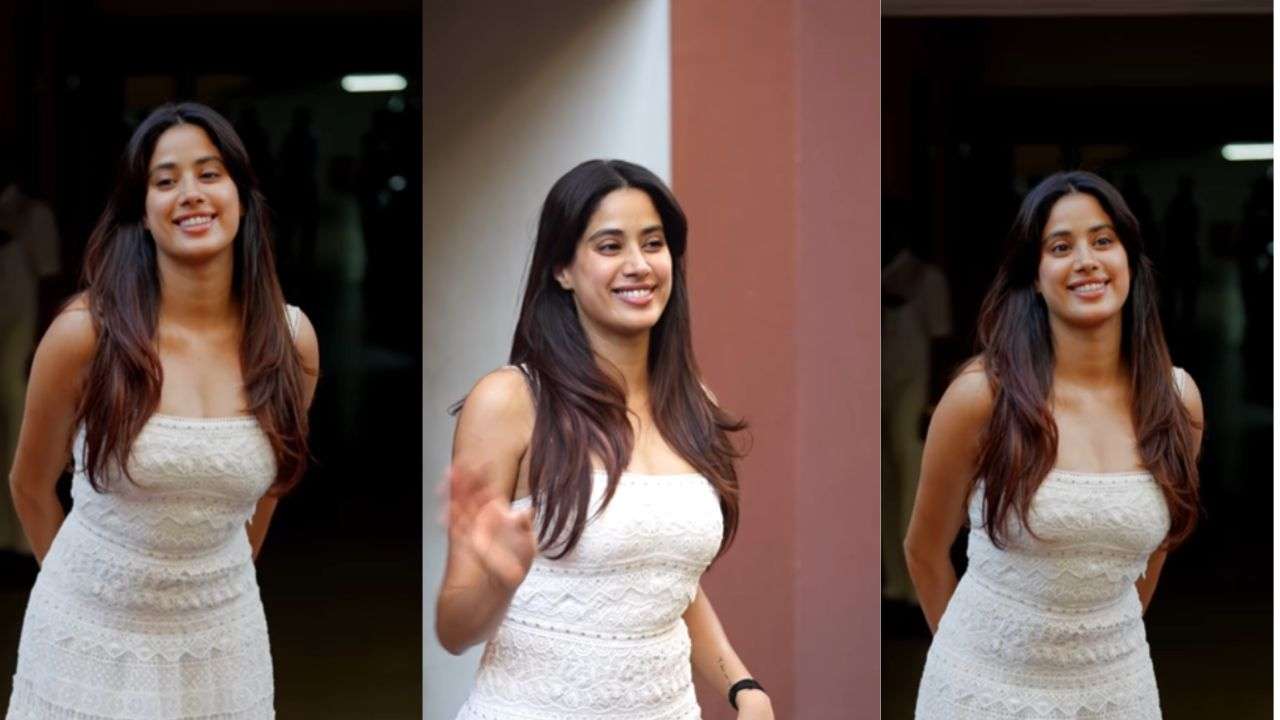 Janhvi Kapoor celebrates her birthday in a crochet knit maxi dress worth Rs  64,958