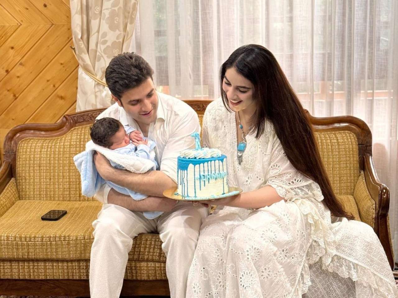 Announcement of Their Baby Boy