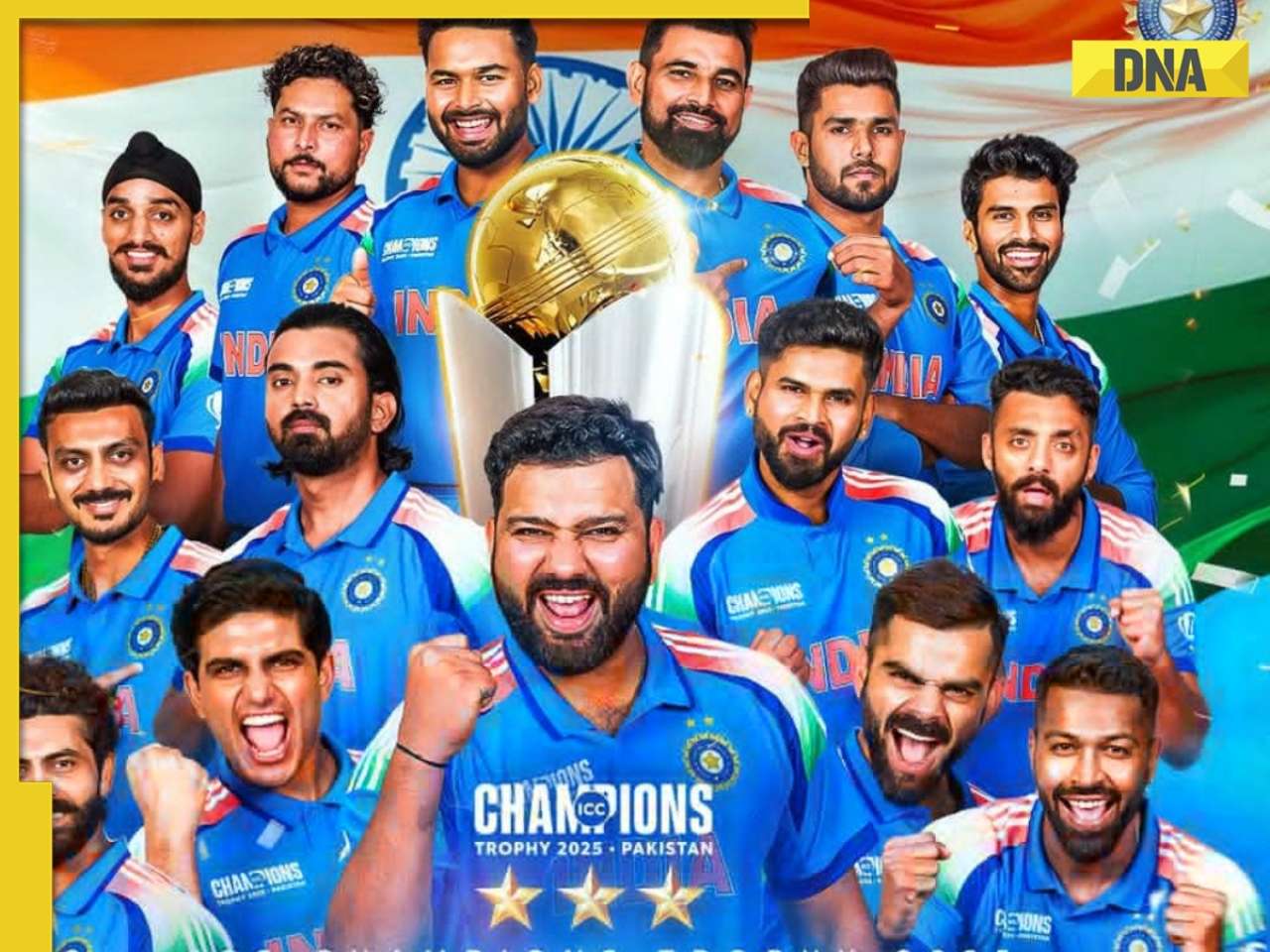 IND vs NZ: How many times has Team India won the Champions Trophy?