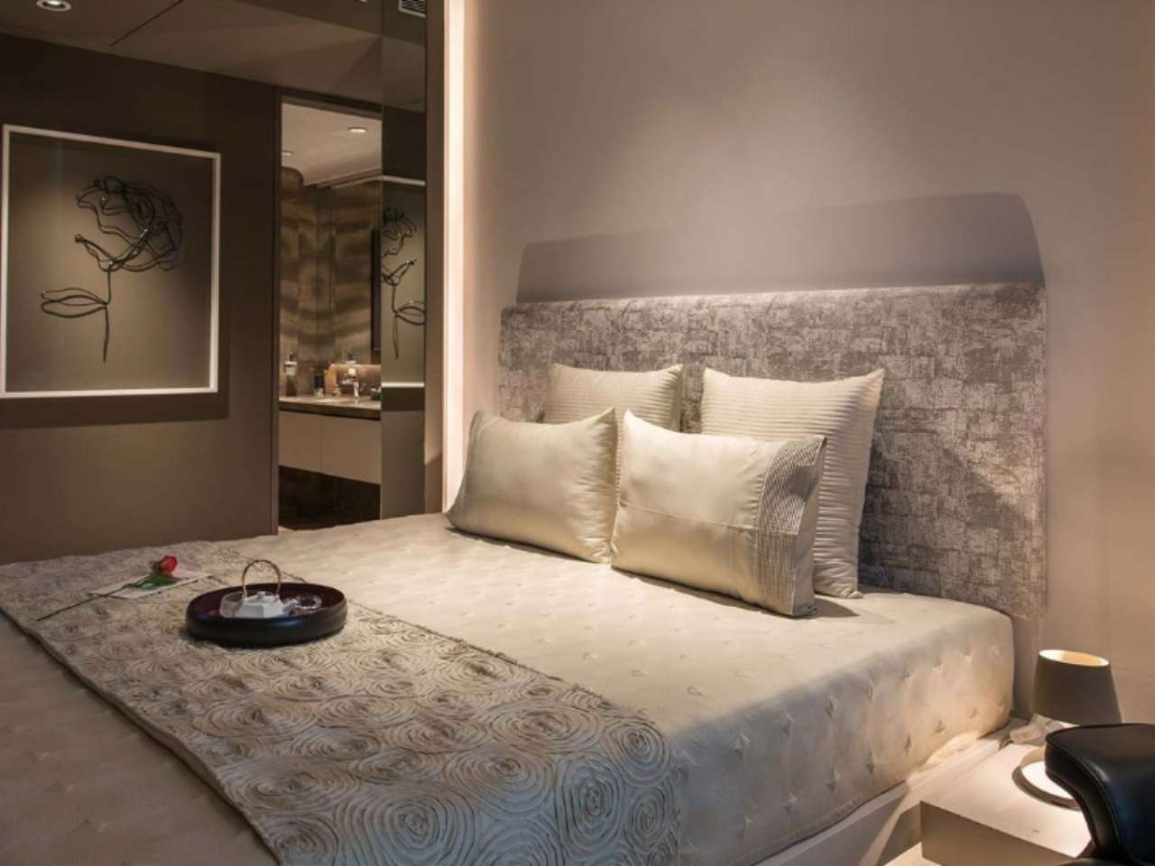 Bedrooms and parking