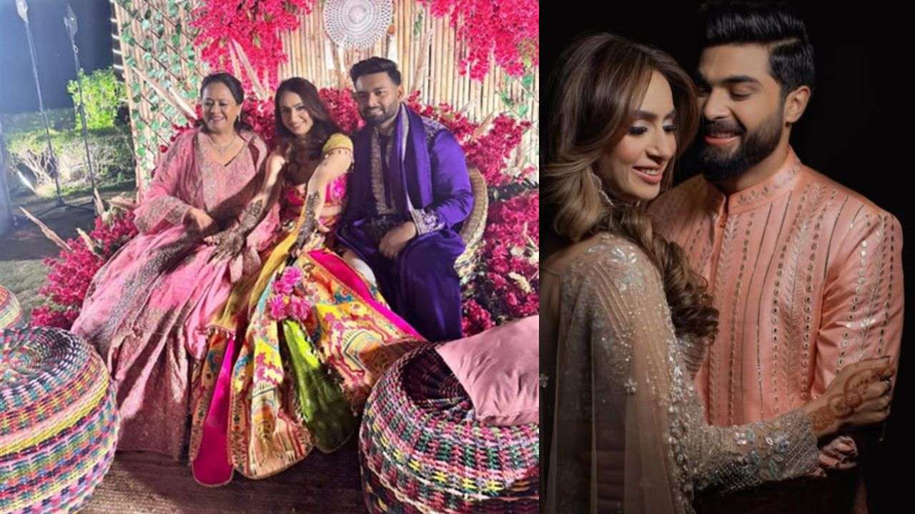 Sakshi's much anticipated bridal look