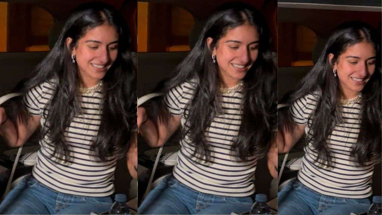 Trendy denim styling