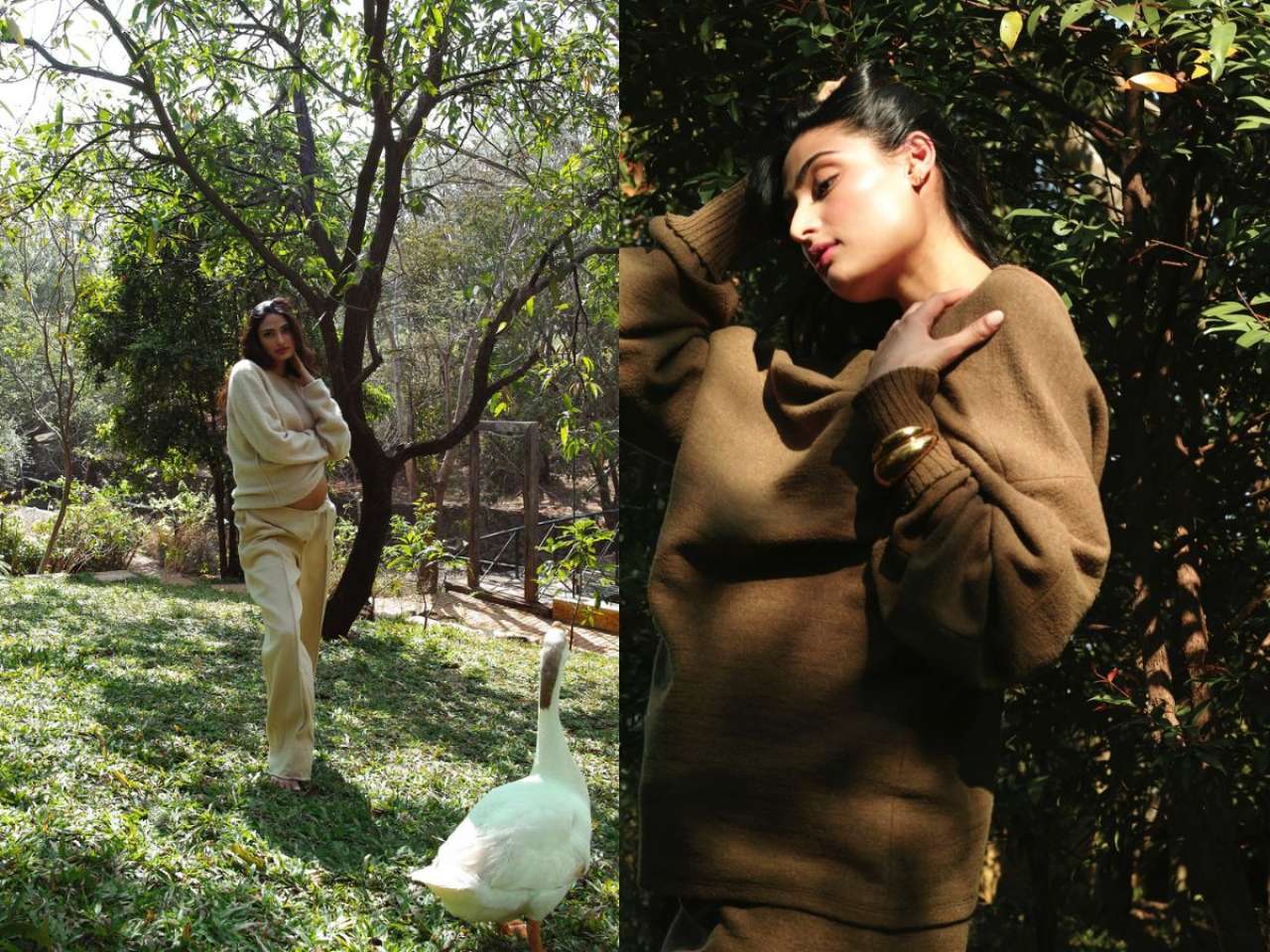 'Adorable' mom-to-be Athiya Shetty