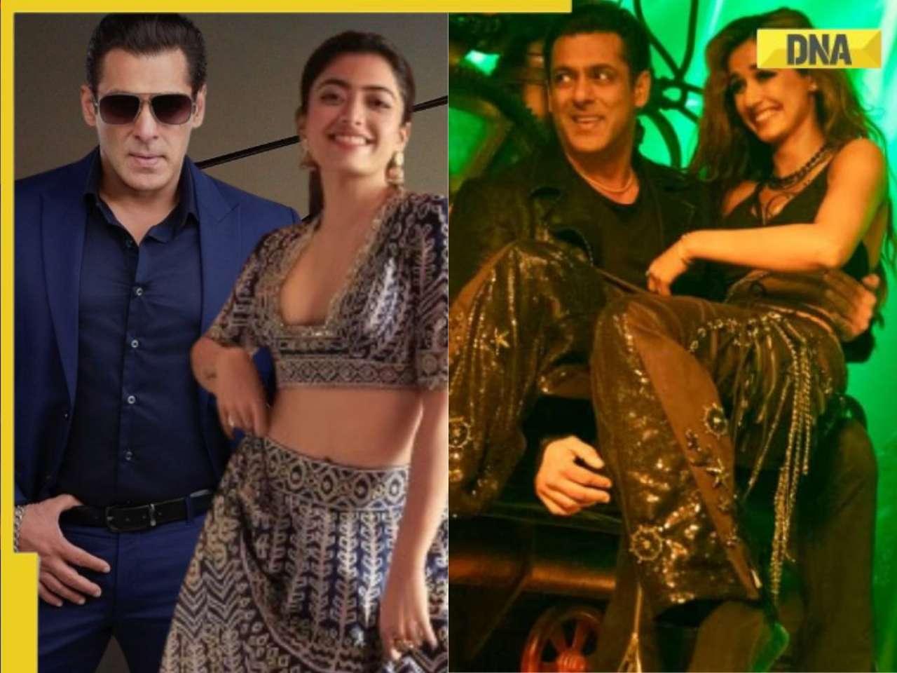 Rashmika Mandanna to Disha Patani: Huge age gap between Salman Khan and his heroines
