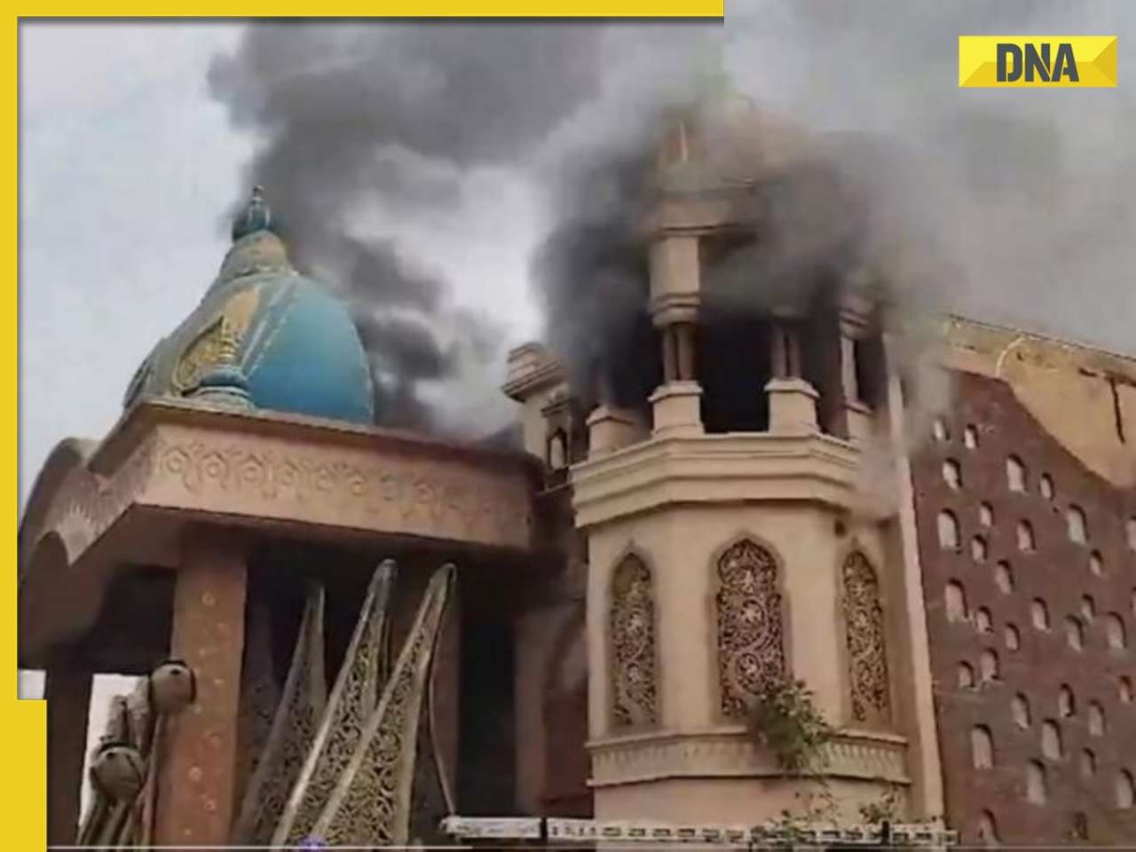 Massive fire breaks out at Gurugram's famous cultural spot Kingdom of Dreams