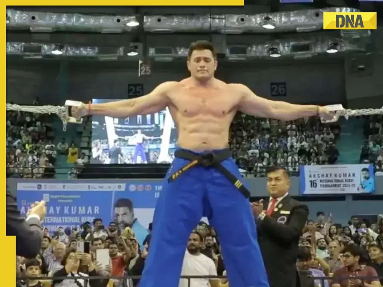 Elon Musk shares THIS Indian athlete's video setting Guinness World Record for Hercules Pillars Hold
