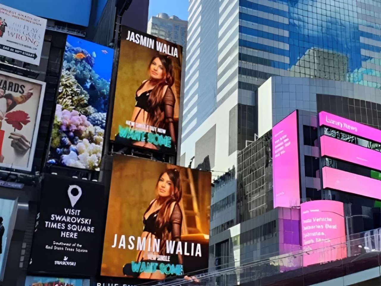 Times Square Billboard Feature