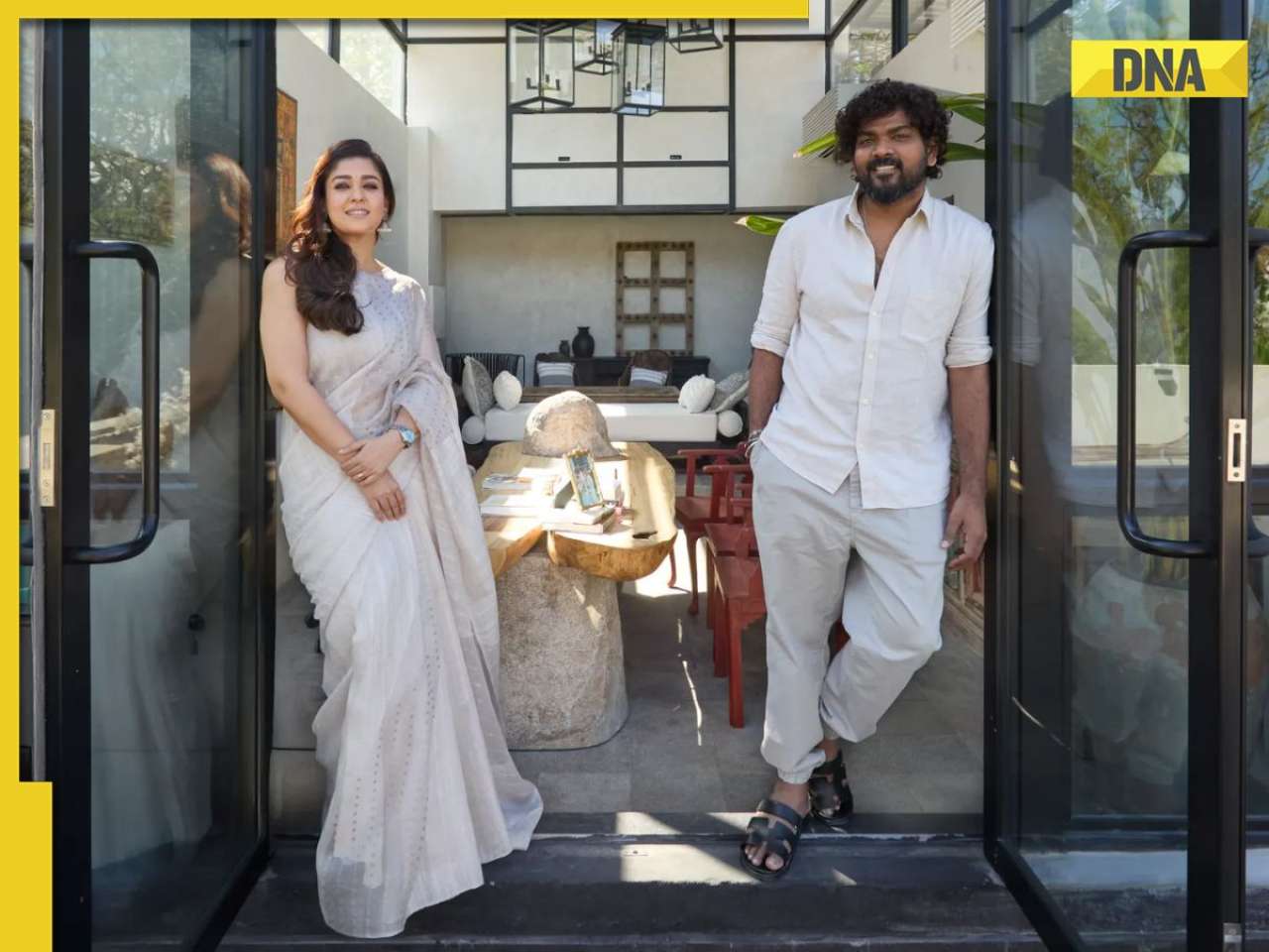 In Pics: Nayanthara and Vignesh Shivan's colonial-style studio in Chennai with rustic vibe and high-ceiling interiors