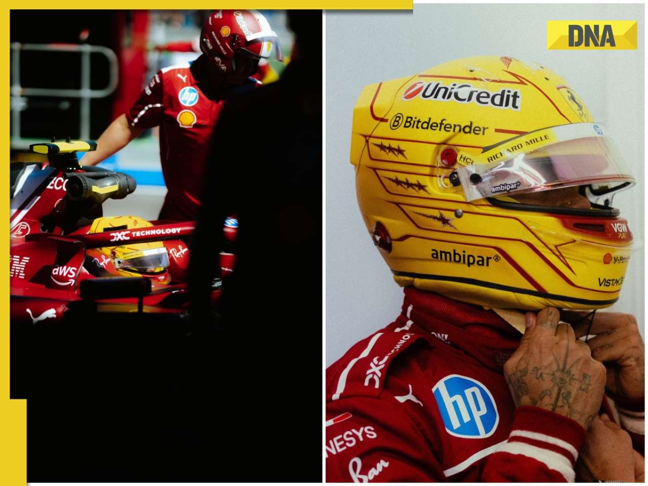 Meet Lewis Hamilton, seven-time world champion who made his Ferrari ...