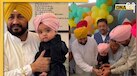 Sidhu Moose Wala के छोटे भाई ने मनाया अपना पहला बर्थडे, पूर्व पंजाबी सीएम Charanjit Singh काटा केक, देखें वीडियो