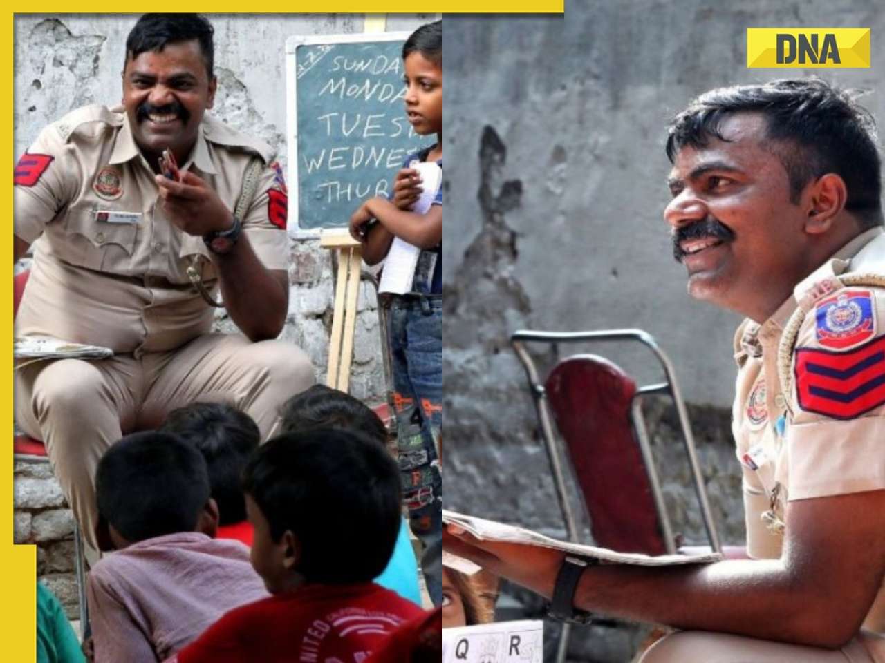 Meet Than Singh, police constable who grew up in slum, now runs free school for underprivileged kids 