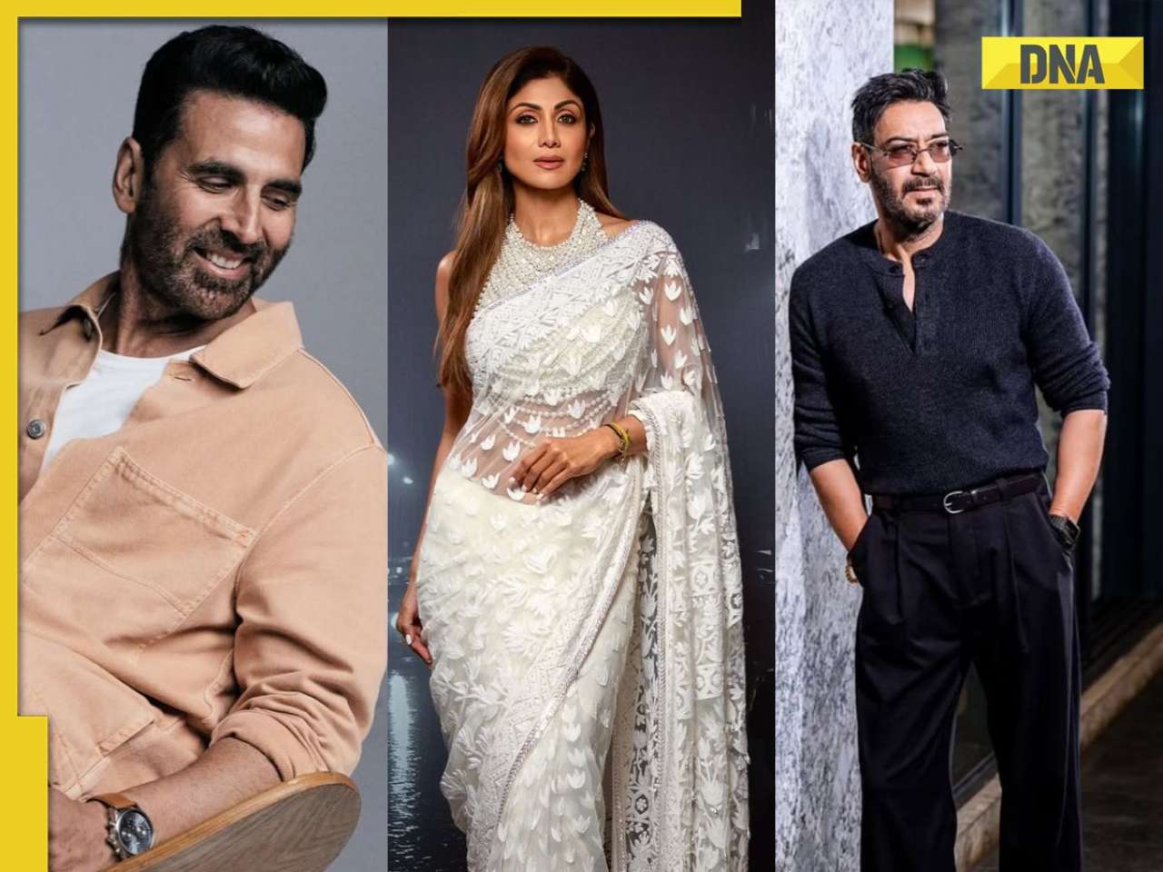 Akshay Kumar, Shilpa Shetty, Ajay Devgn: Bollywood actors who began their journey with different names before entering the film industry