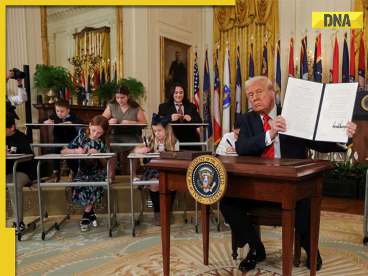 Donald Trump signs executive order to shut down Department of Education, says essential programs will be preserved